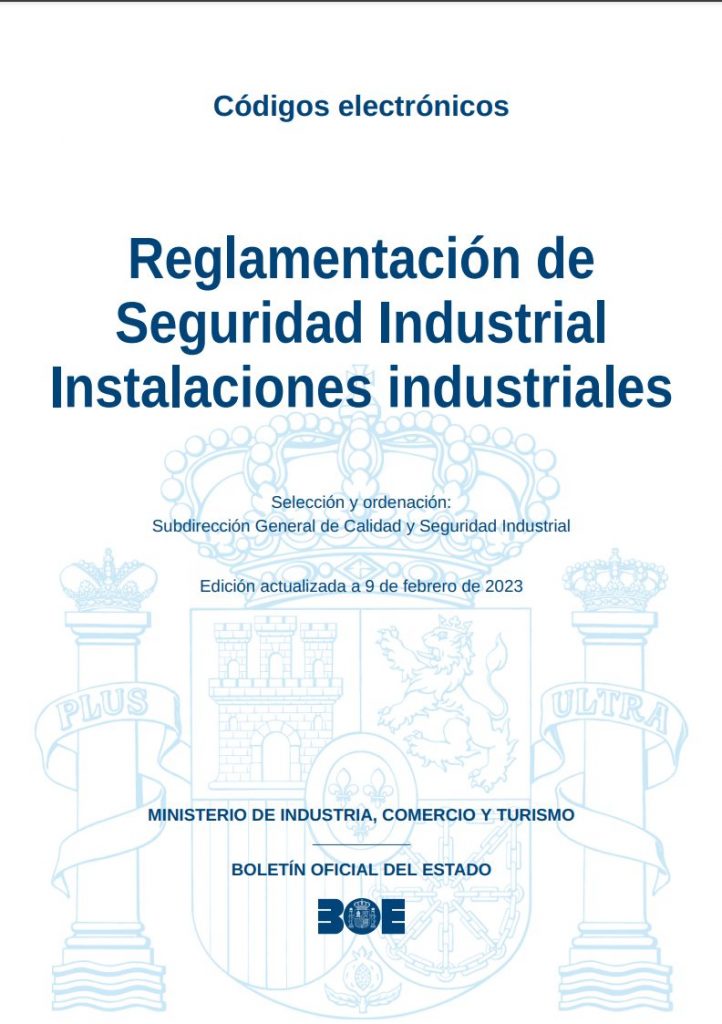 Reglamentación de seguridad industrial e instalaciones industriales